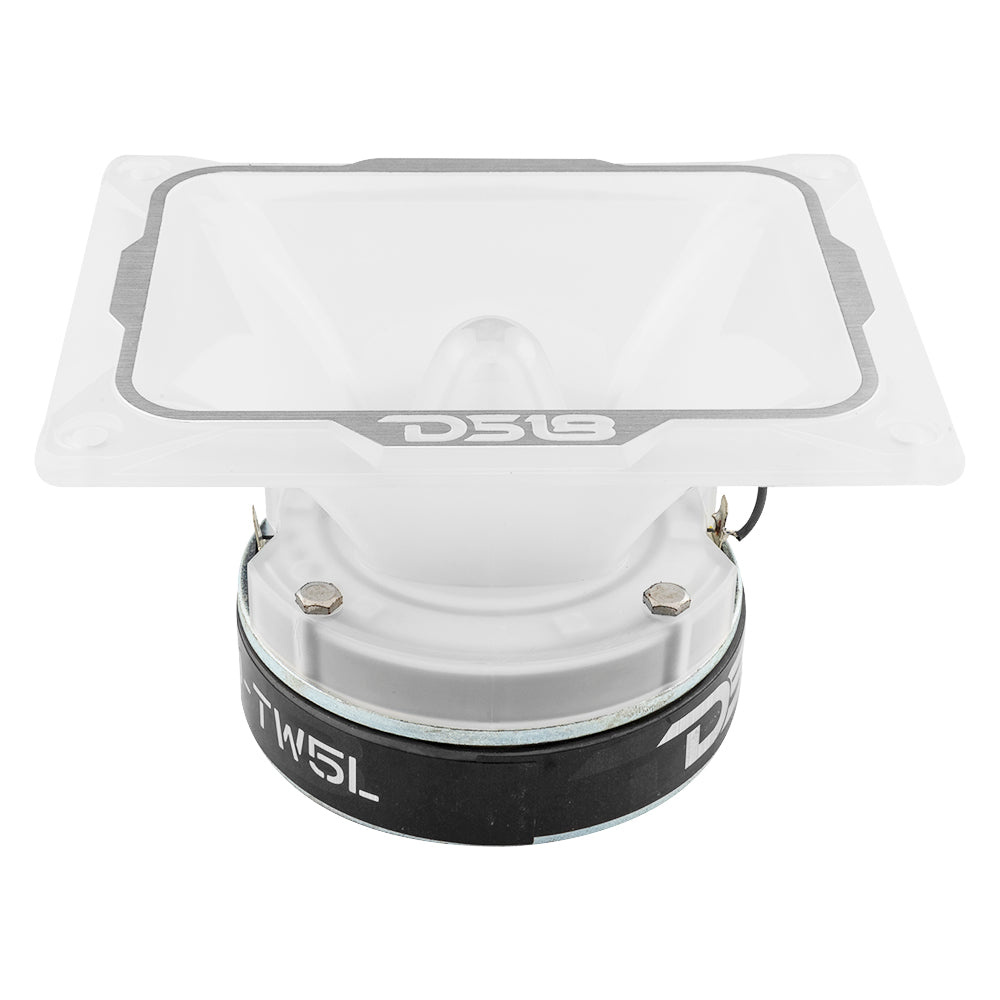 DS18 PRO-TW5L, masywny SPL-tweeter z podświetleniem RGB LED