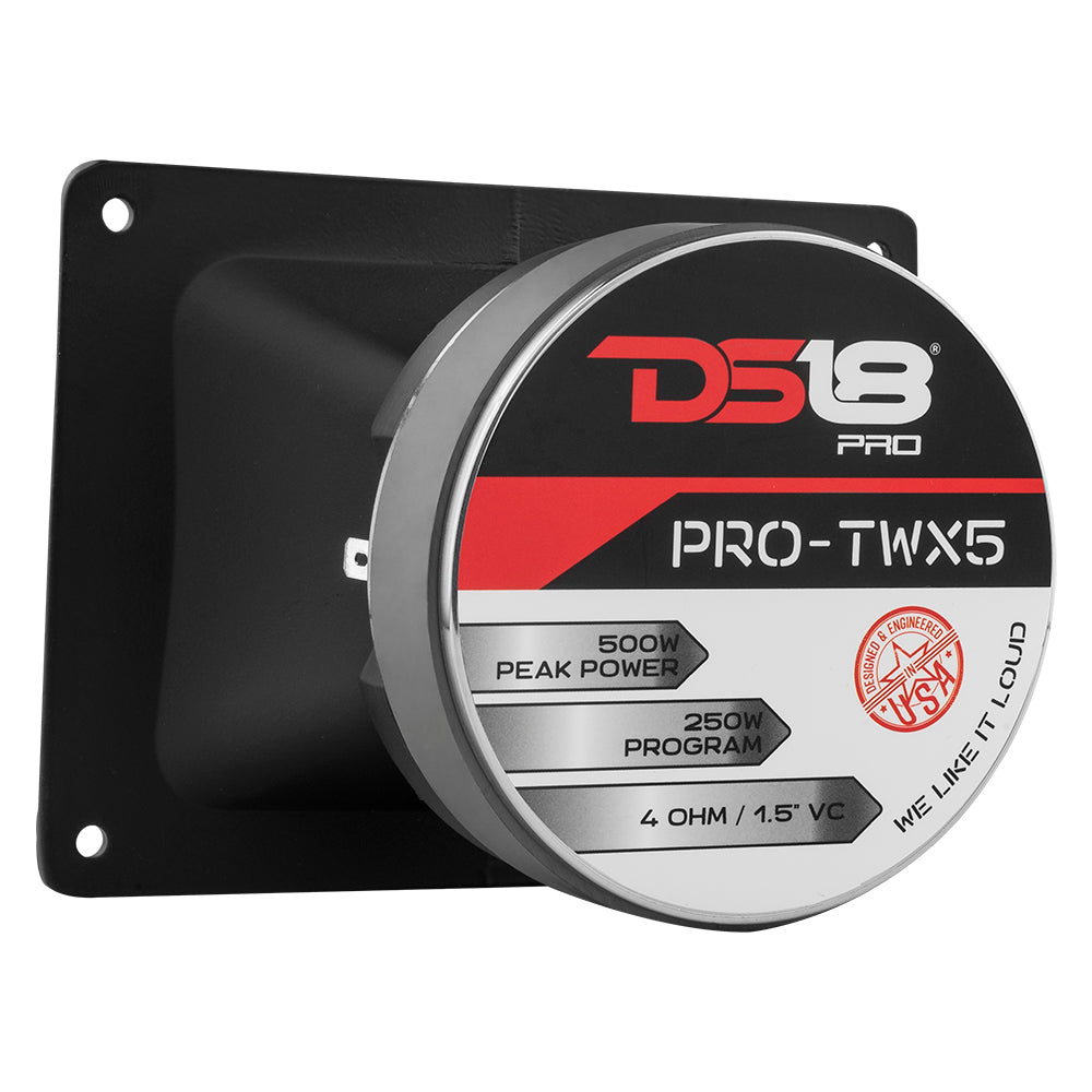 DS18 PRO-TWX5, masywny SPL-tweeter