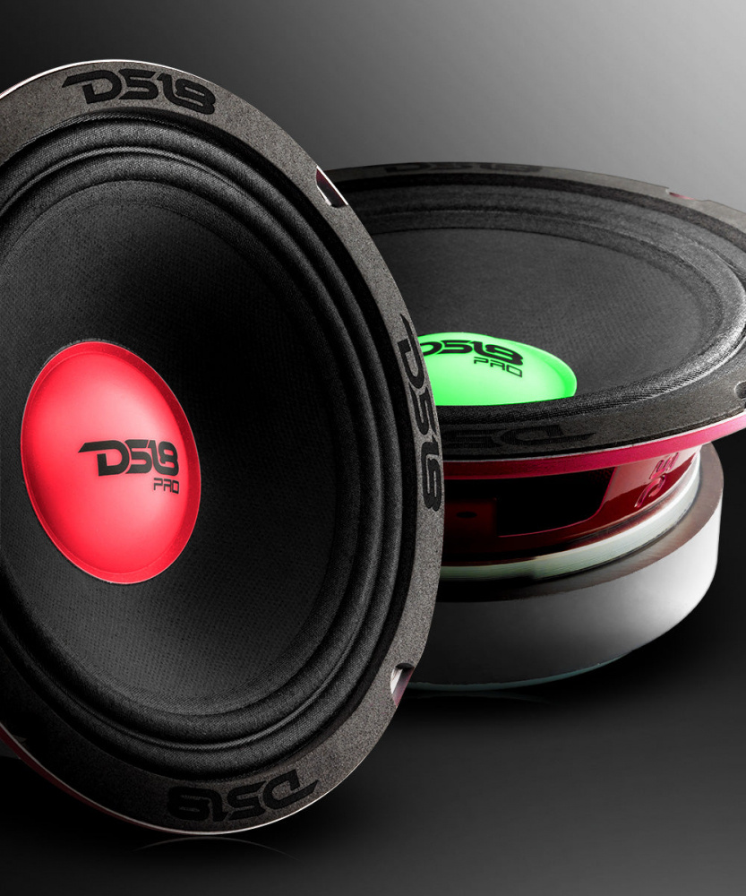DS18 PRO-X6.4RGBCAP, 6,5-calowy midbas z podświetleniem RGB LED, sztuka