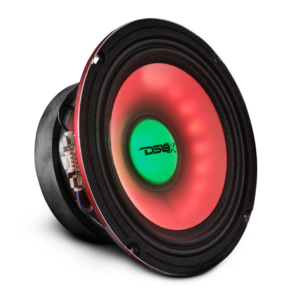 DS18 PRO-X6.4RGB, 6,5-calowy midbas z podświetleniem RGB LED, sztuka