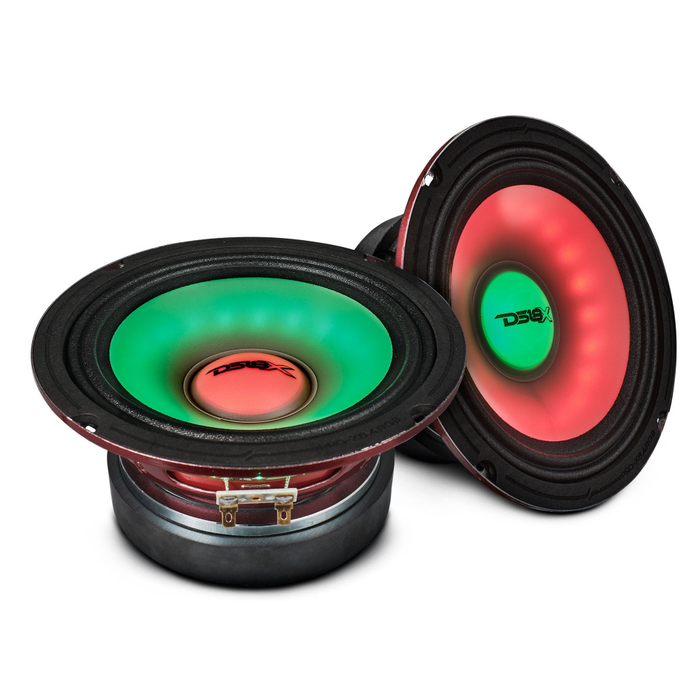 DS18 PRO-X6.4RGB, 6,5-calowy midbas z podświetleniem RGB LED, sztuka