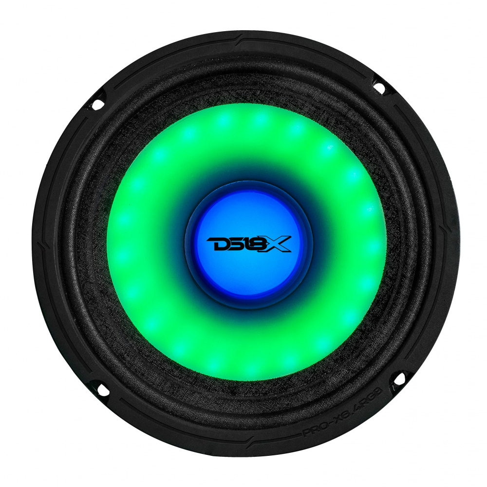 DS18 PRO-X6.4RGB, 6,5-calowy midbas z podświetleniem RGB LED, sztuka