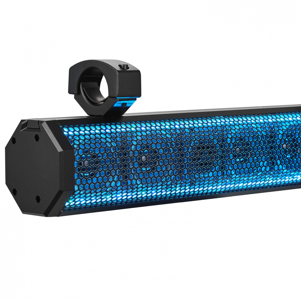 DS18 SB37BTXRGB, 37-calowy odporny na warunki pogodowe soundbar z Bluetooth, USB i RGB