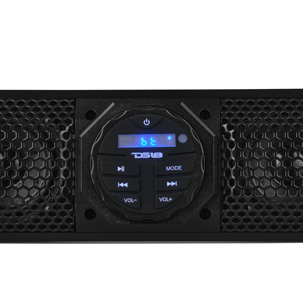 DS18 SB37BTX, 37-calowy odporny na warunki pogodowe soundbar z Bluetooth