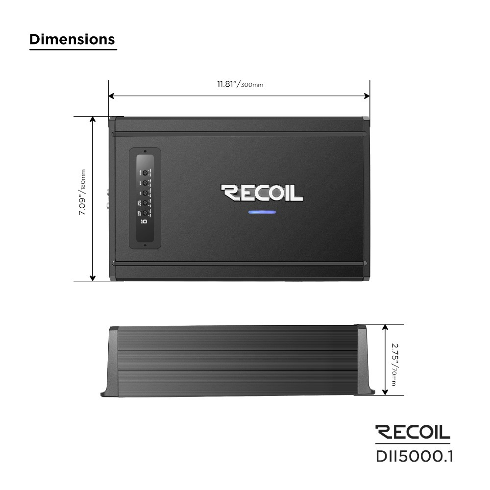 Recoil DII 5000.1, monoblok