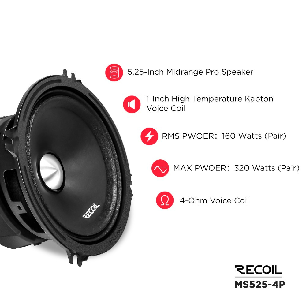Recoil MS525-4P, 5,25