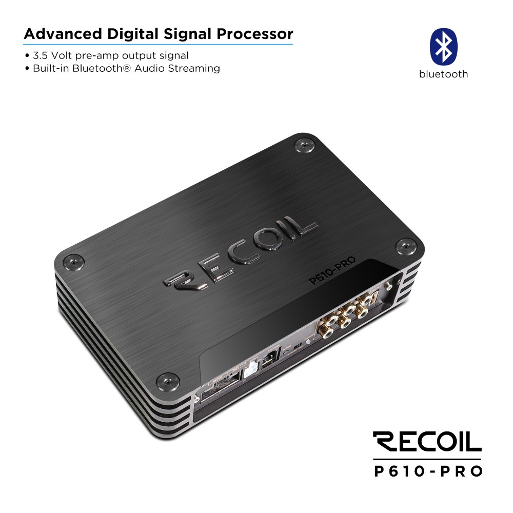 Recoil P610-PRO, wzmacniacz DSP z 10 kanałami