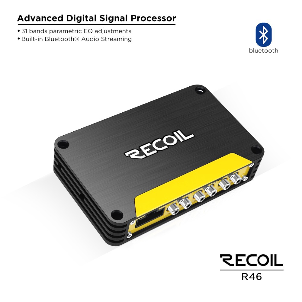 Recoil R46, wzmacniacz DSP z 6 kanałami