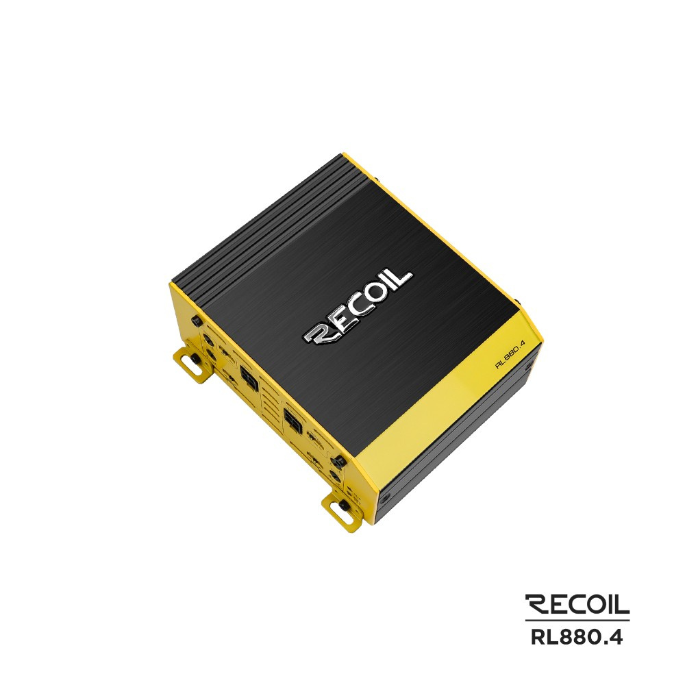 Recoil RL880.4, czterokanałowy wzmacniacz
