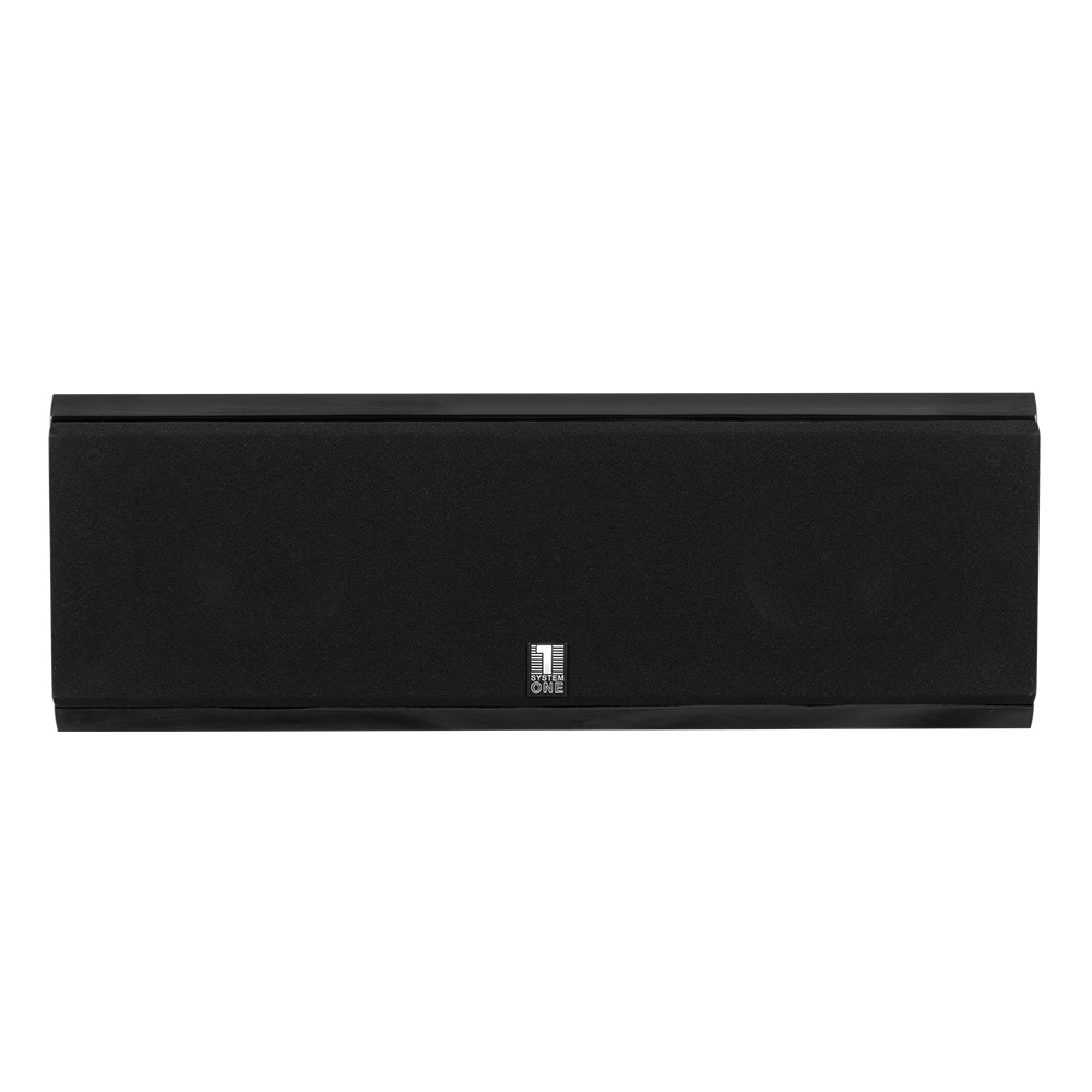 System One SC-155B głośnik centralny, czarny