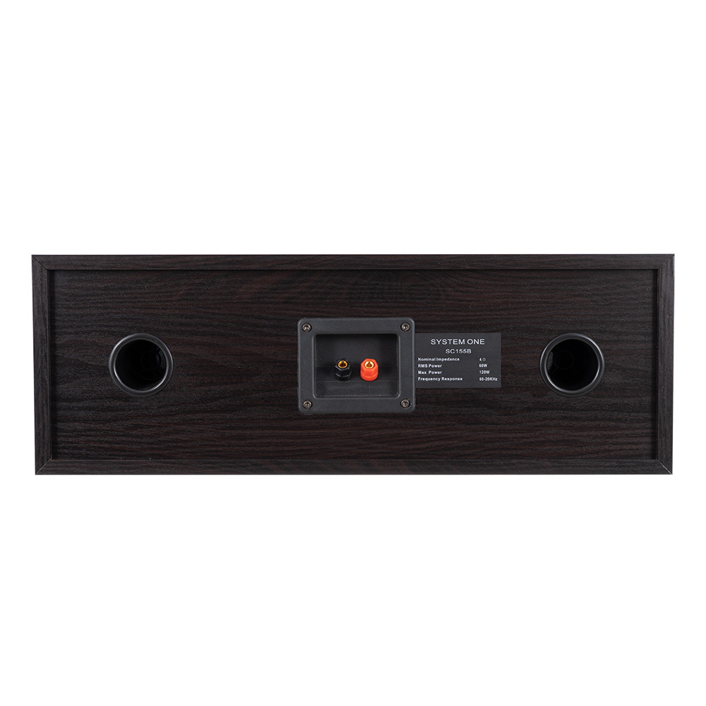 System One SC-155B głośnik centralny, czarny