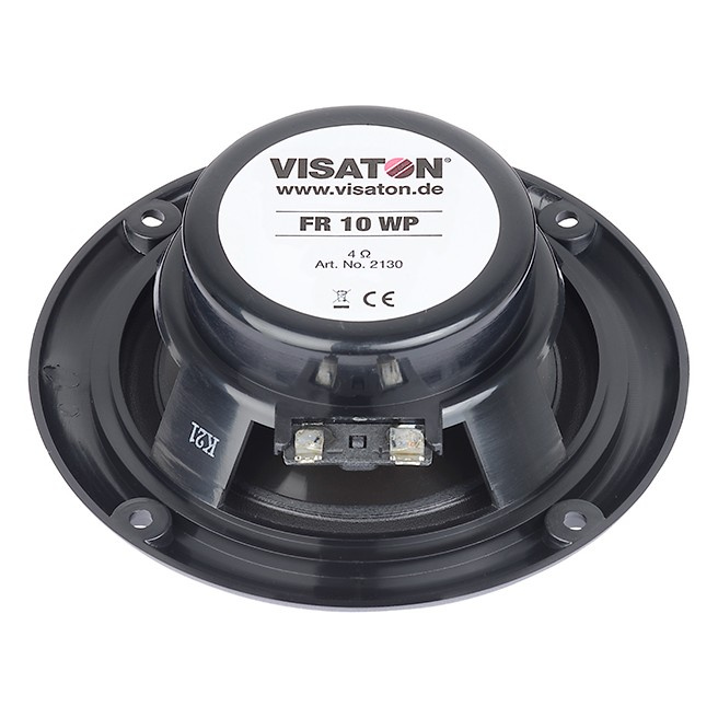 Visaton FR10 WP - 4 Ohm, głośnik sufitowy do zabudowy w kolorze czarnym, szt.