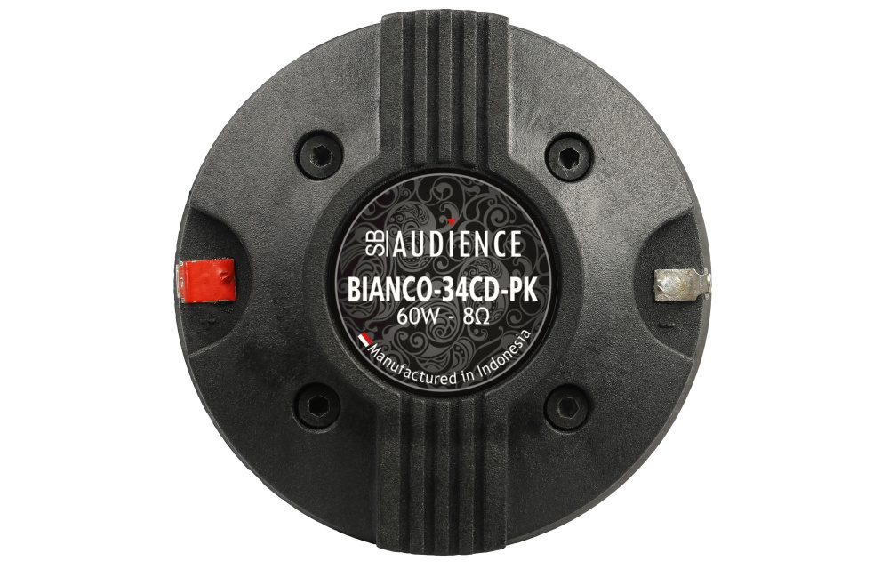 SB Audience Bianco-34CD-PK, 1-calowy driver kompresyjny