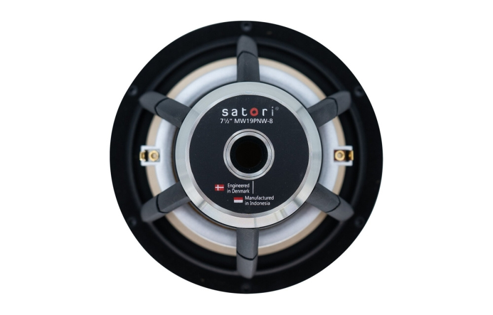 SB Acoustics Satori MW19PNW-8, 7.5-calowy głośnik niskotonowy/średniotonowy