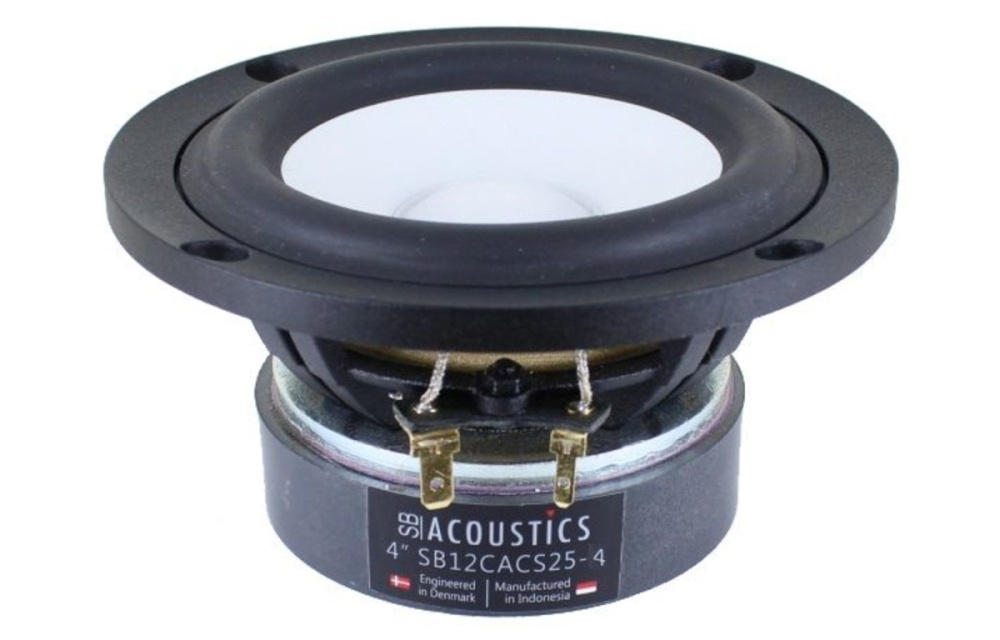 SB Acoustics SB12CACS25-4, 4-calowy głośnik niskotonowy/średniotonowy