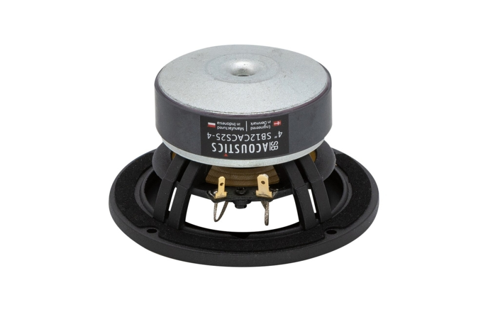 SB Acoustics SB12CACS25-4, 4-calowy głośnik niskotonowy/średniotonowy
