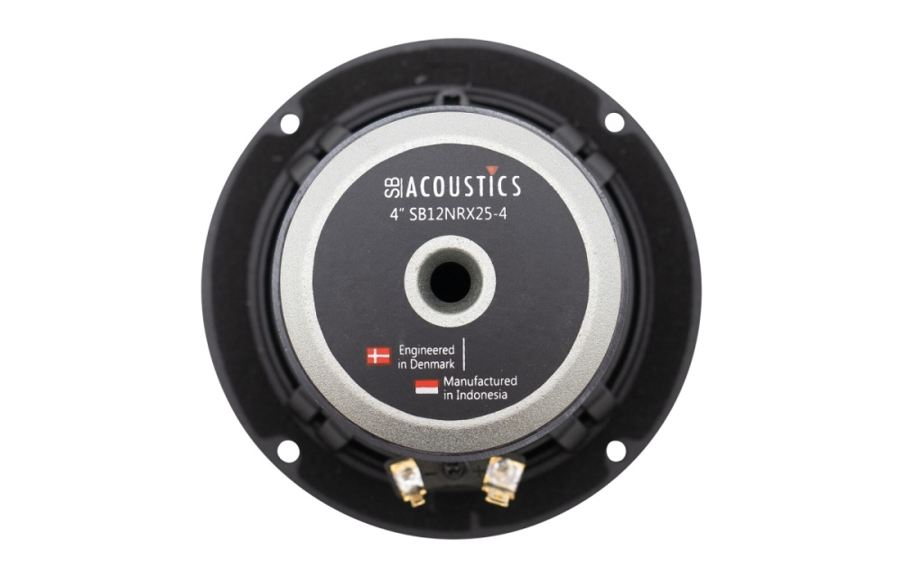 SB Acoustics SB12NRX25-4, 4-calowy głośnik niskotonowy/średniotonowy