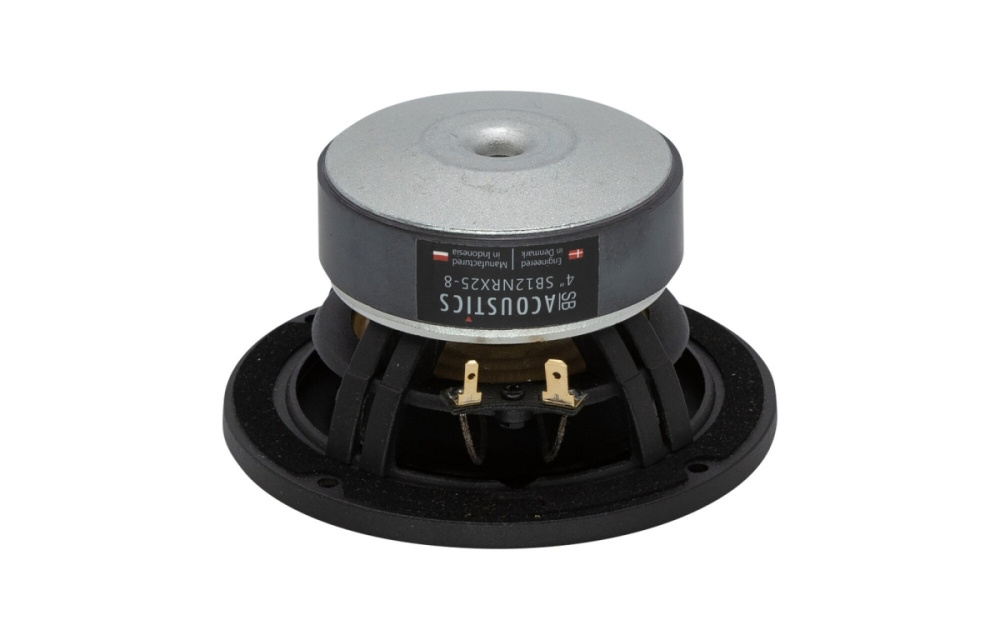 SB Acoustics SB12NRX25-8, 4-calowy głośnik niskotonowy/średniotonowy