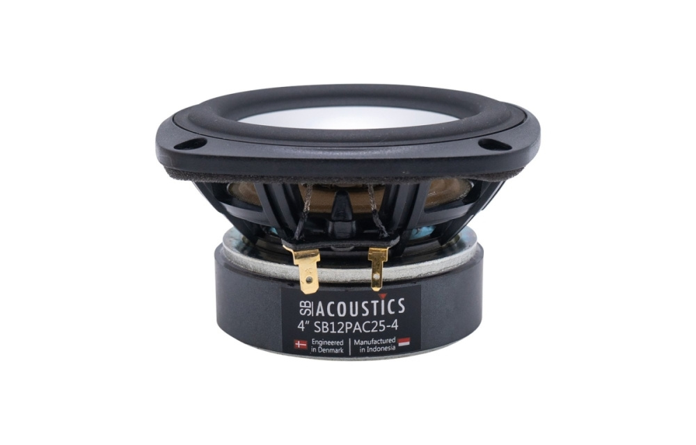 SB Acoustics SB12PAC25-4, 4-calowy głośnik średniotonowy
