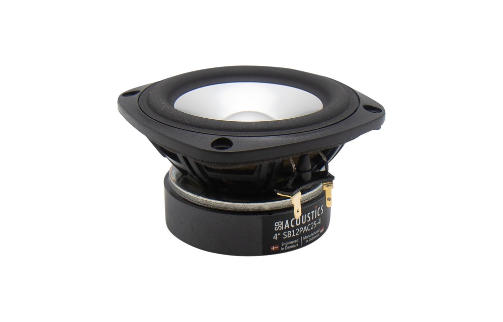 SB Acoustics SB12PAC25-4, 4-calowy głośnik średniotonowy