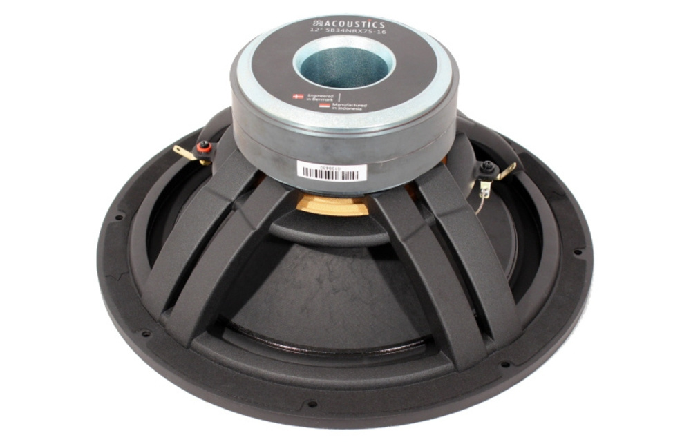 SB Acoustics SB34NRX75-16, 12-calowy głośnik niskotonowy