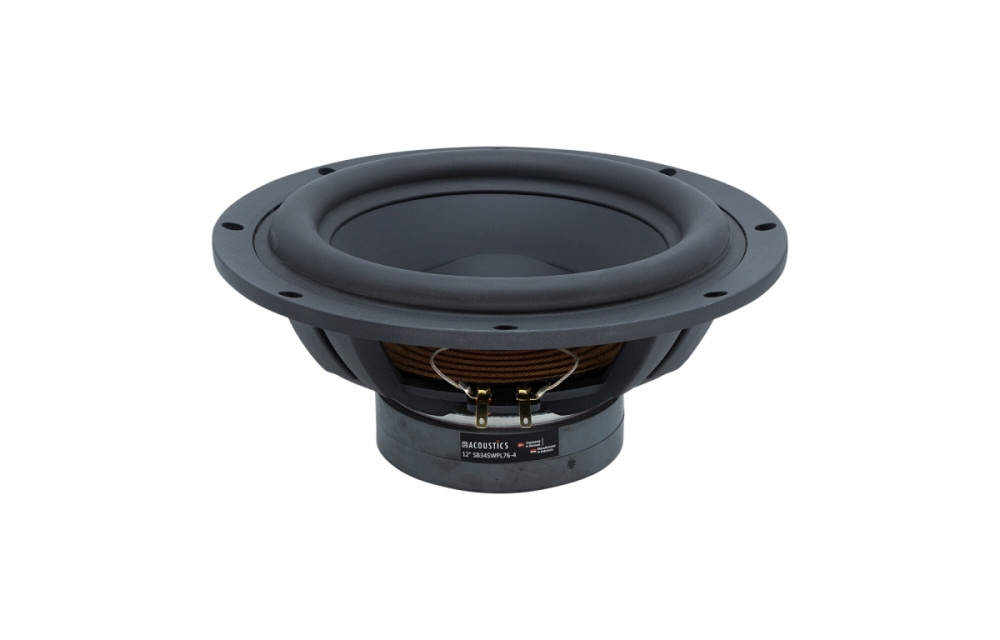 SB Acoustics SB34SWPL76-4, 12-calowy głośnik niskotonowy