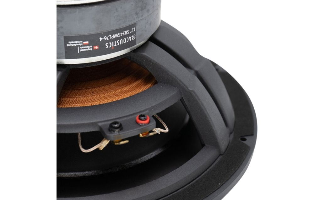 SB Acoustics SB34SWPL76-4, 12-calowy głośnik niskotonowy
