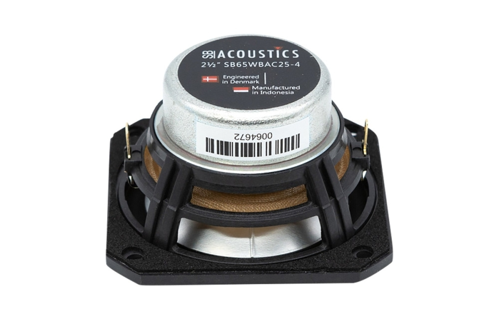 SB Acoustics SB65WBAC25-4, 2,5-calowy głośnik pełnopasmowy