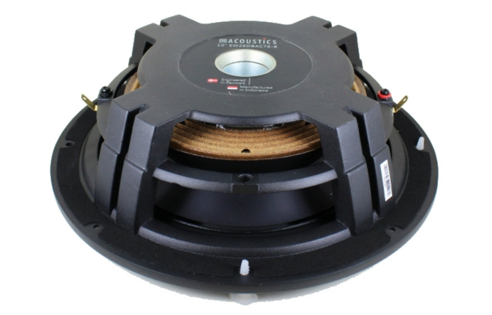 SB Acoustics SW26DBAC76-8, 10-calowy głośnik niskotonowy