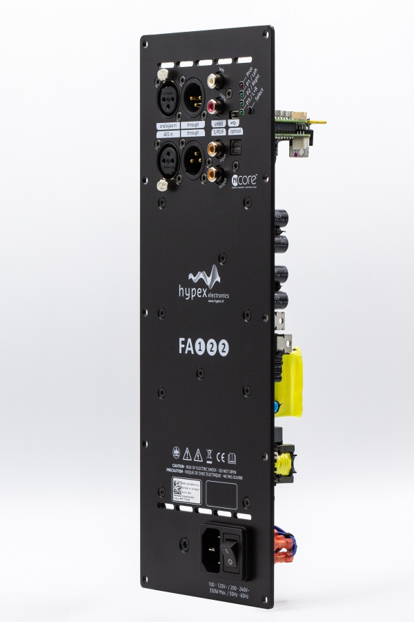 Hypex FusionAmp FA122, 2x125 W 4 Ohm
