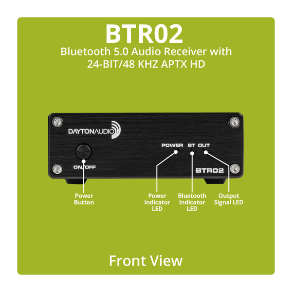 Dayton Audio BTR02 odbiornik Bluetooth