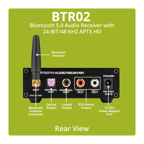 Dayton Audio BTR02 odbiornik Bluetooth