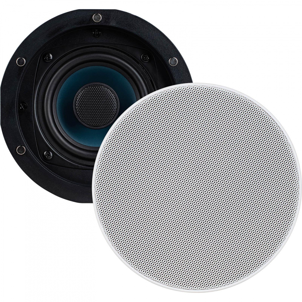 Dayton Audio CC40TPW, 4-calowy głośnik sufitowy do 70/100V, para