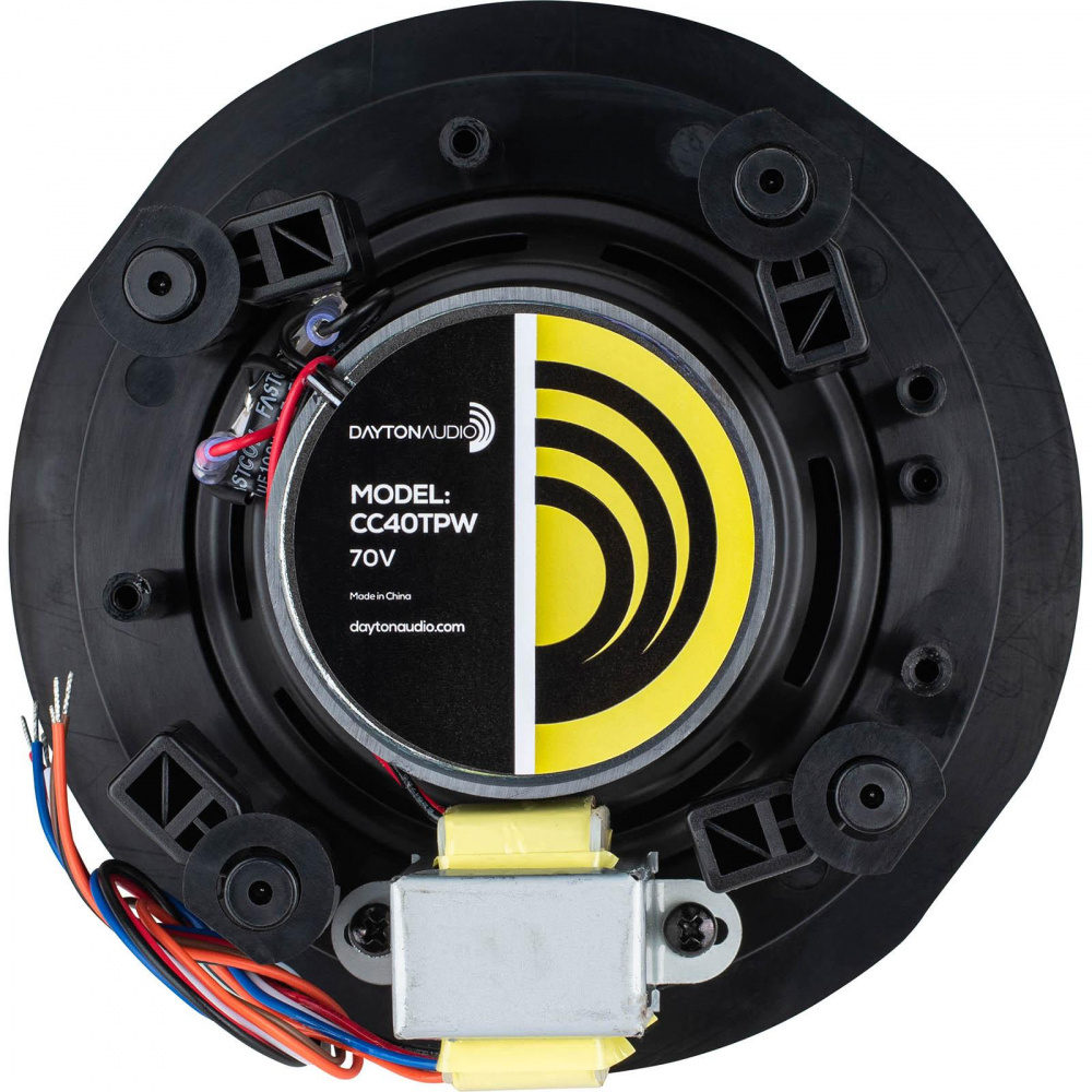 Dayton Audio CC40TPW, 4-calowy głośnik sufitowy do 70/100V, para