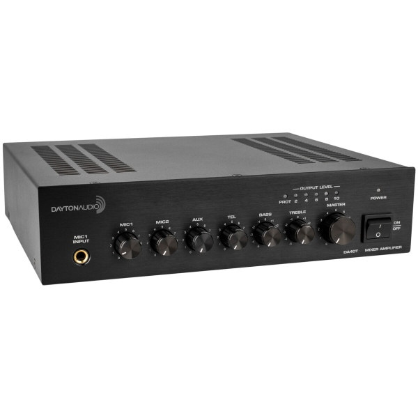 Dayton Audio DA40T, wzmacniacz 70/100V