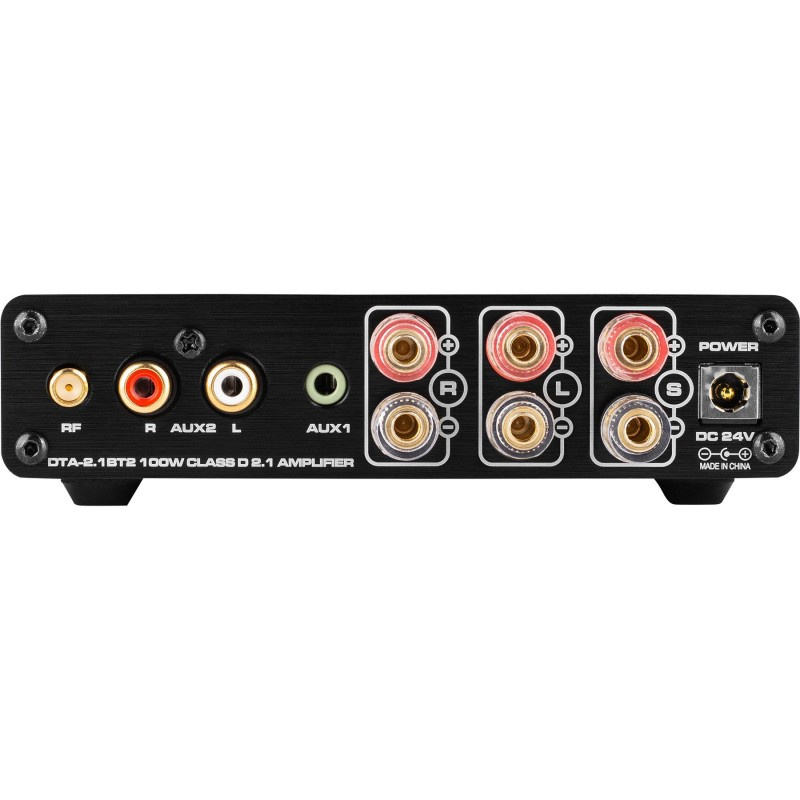 Dayton Audio DTA-2.1BT2 klasa D wzmacniacz 2.1 z Bluetooth