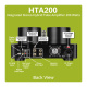 Dayton Audio HTA200BT kompaktowy wzmacniacz z Bluetooth, stopniem RIAA i więcej Dayton Audio HTA200BT kompaktowy wzmacniacz z Bluetooth, stopniem RIAA i więcej