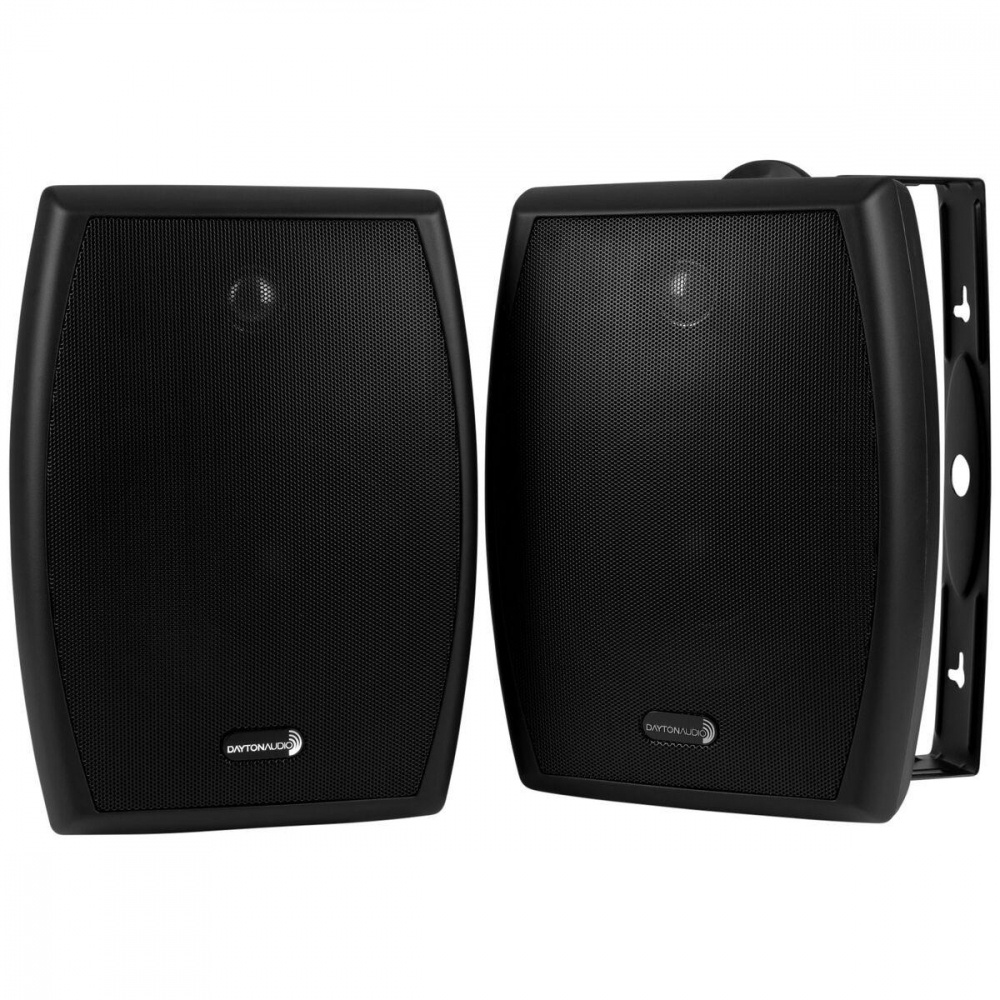 Dayton Audio IO655BT, 6.5-calowy głośnik zewnętrzny ze wsparciem 70/100V, czarny