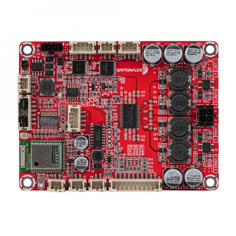Dayton Audio KAB-230 v4, płytka wzmacniacza klasy D z Bluetooth