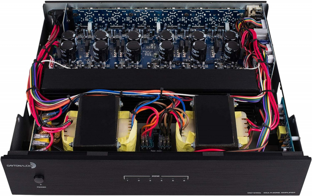 Dayton Audio MA1240a, wzmacniacz wielostrefowy