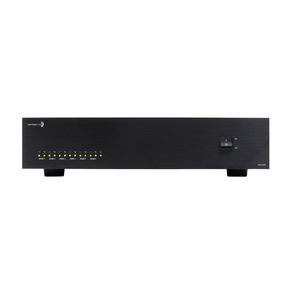 Dayton Audio MA1280, wzmacniacz wielostrefowy