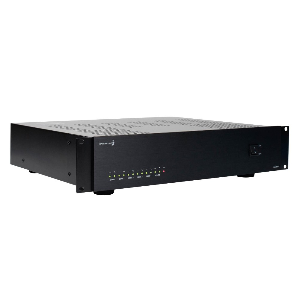 Dayton Audio MA1280, wzmacniacz wielostrefowy