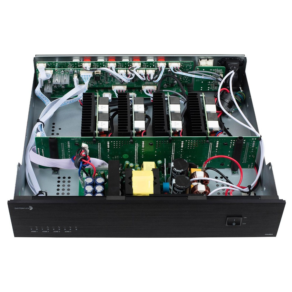 Dayton Audio MA880, wzmacniacz wielostrefowy