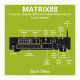 Dayton Audio Matrix88, elastyczny przedwzmacniacz multiroom z 8 strefami i siecią Dayton Audio Matrix88, elastyczny przedwzmacniacz multiroom z 8 strefami i siecią