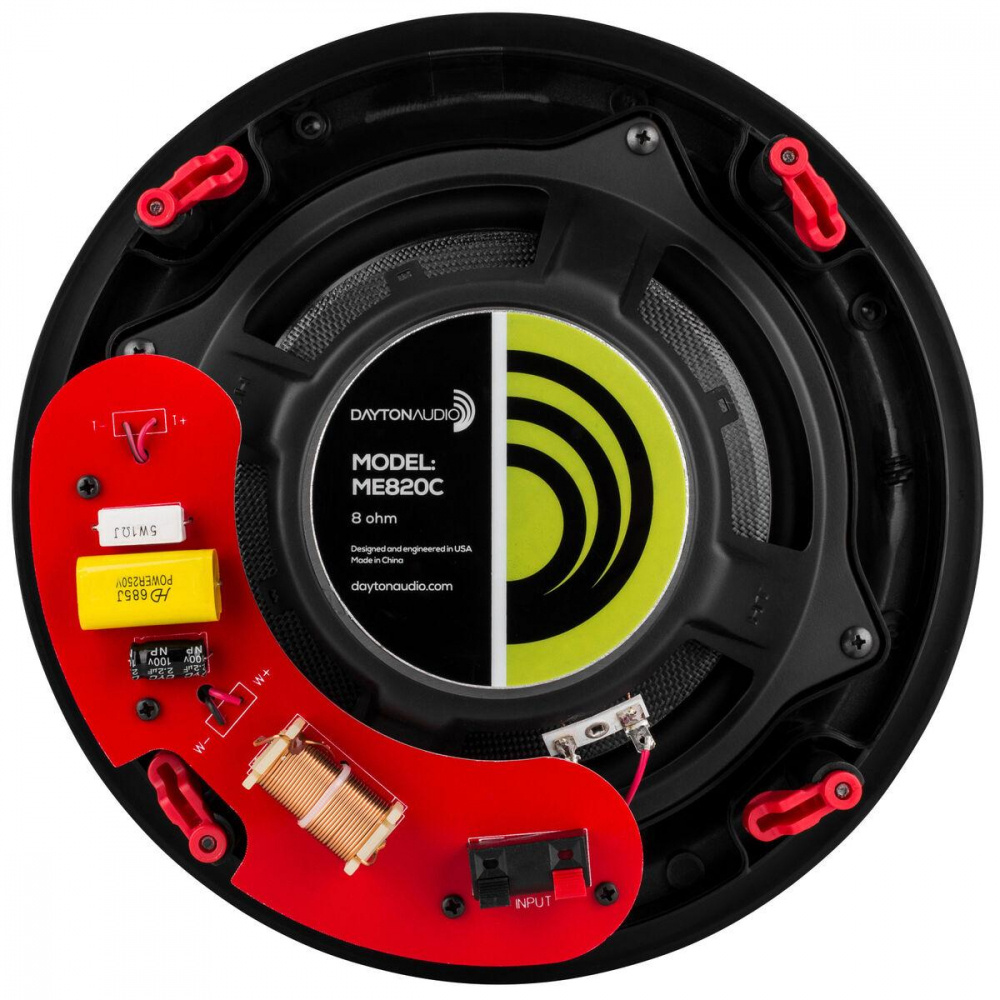 Dayton Audio ME820C, 8-calowy głośnik do zabudowy, para