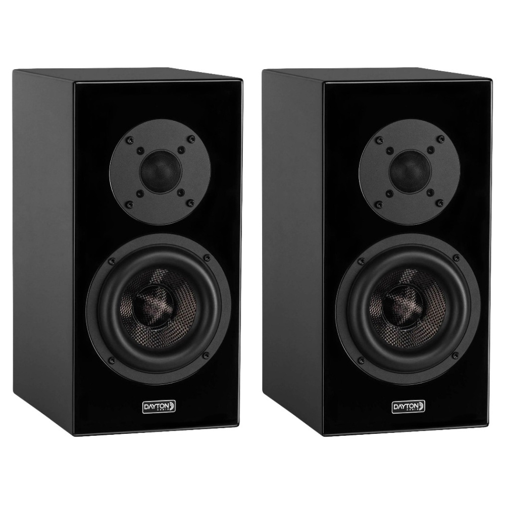 Dayton Audio OPAL1 głośnik podstawkowy, para w kolorze czarnym matowym