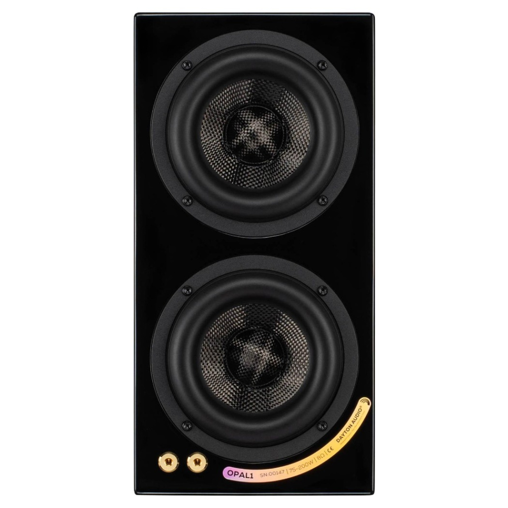 Dayton Audio OPAL1 głośnik podstawkowy, para w kolorze czarnym matowym