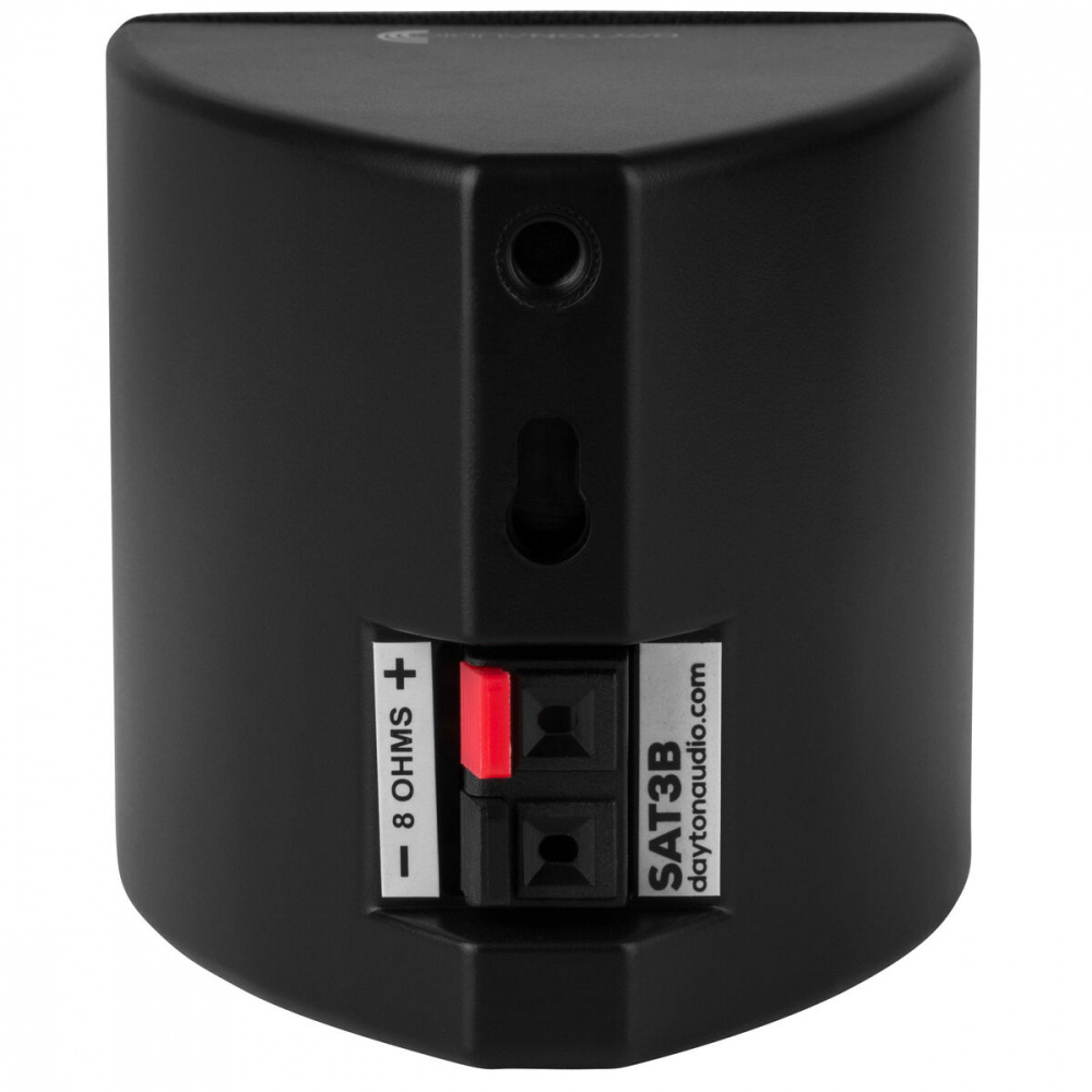 Dayton Audio SAT3B, 2.75-calowy czarny głośnik satelitarny