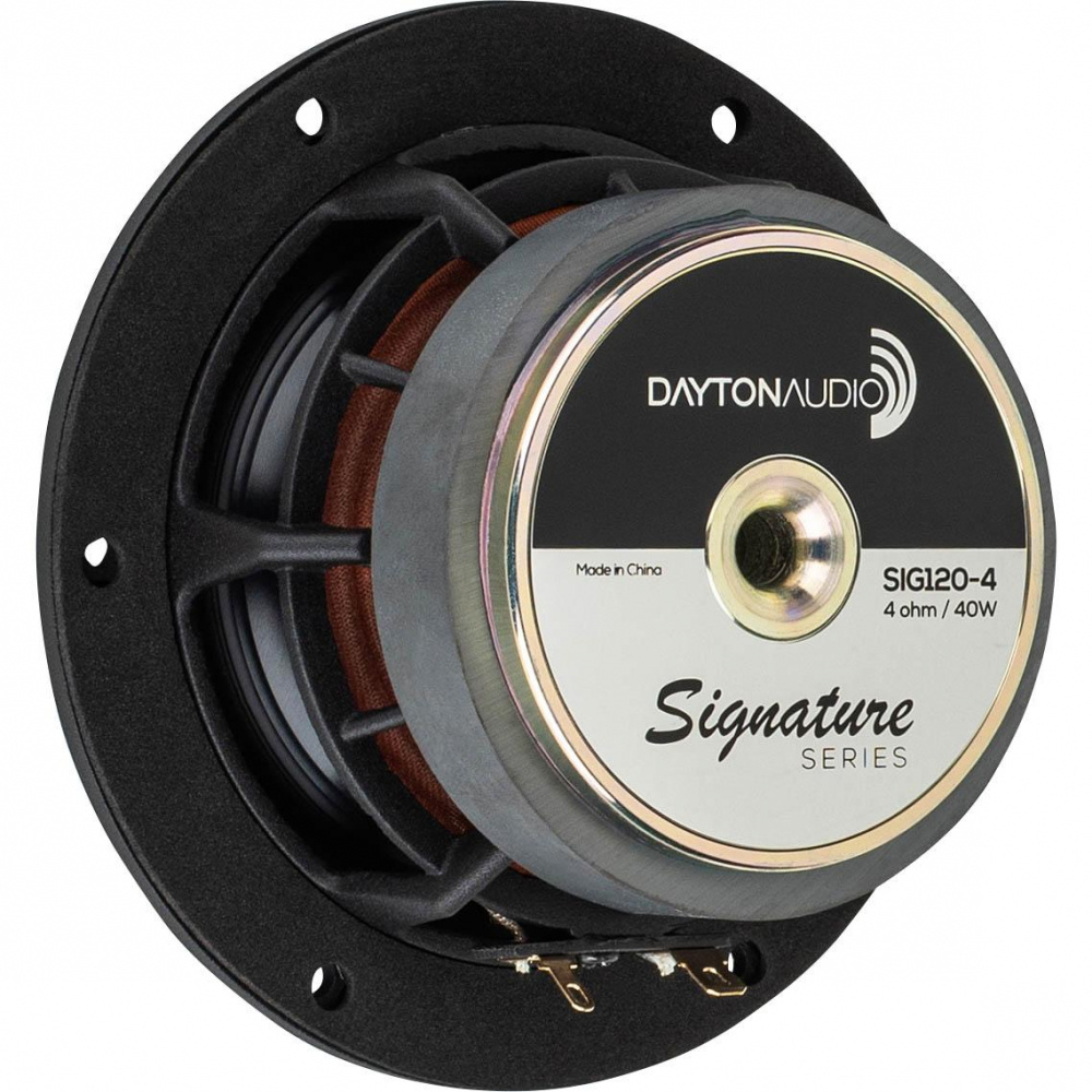 Dayton Audio Signature SIG120-4, 4-calowy głośnik średniotonowo-niskotonowy/średniotonowy