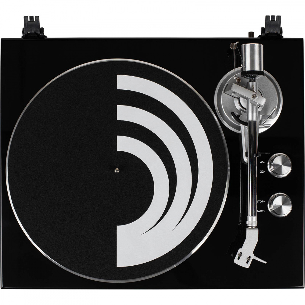 Dayton Audio TT-1BTB, gramofon z BT, USB i wbudowanym RIAA, czarny